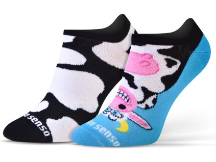 ponozky kotnik krava 1