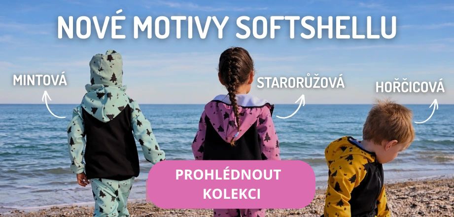 Oblečení pro děti - nové motivy
