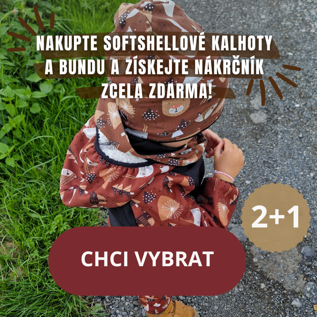 Nákrčník zdarma k bundě, kalhotám