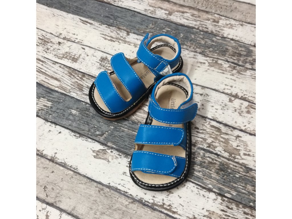 Boty Little blue lamb, Toddler blue shoe