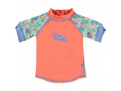 50122635 Pop in Rash Vest Short Sleeve Turtle Front 1000x1000