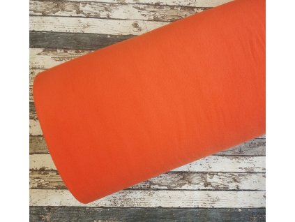 Fleece antipiling, 190 g, pomerančový, 616