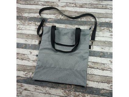 25469 softshellova kabelka cosy yhacek svetle sedy melir