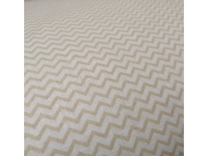 Plátno drobný cikcak šedý