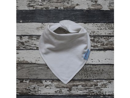 Slintáček s nákrčníkem Yháček, bílý