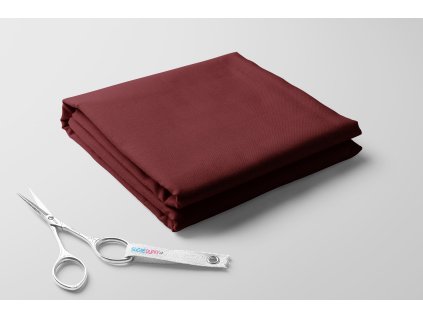 YH jednobarevky bordó čtverec