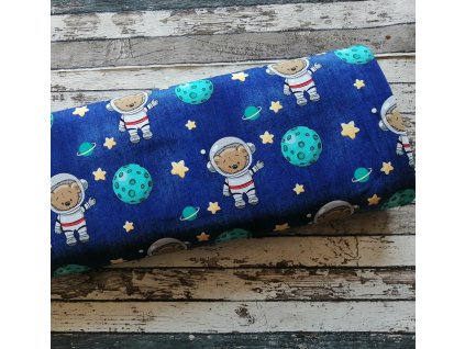 Teplákovina kosmonauti na tmavě džínové