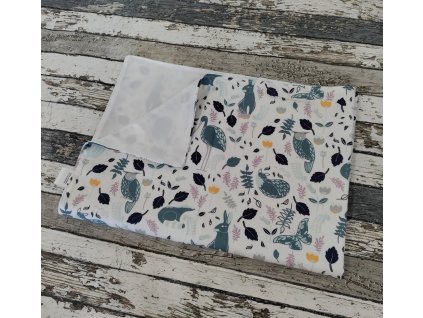 Přebalovací podložka Yháček, pastelová přiroda