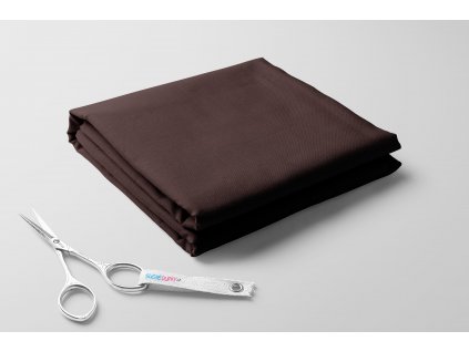 YH jednobarevky hnědá čtverec