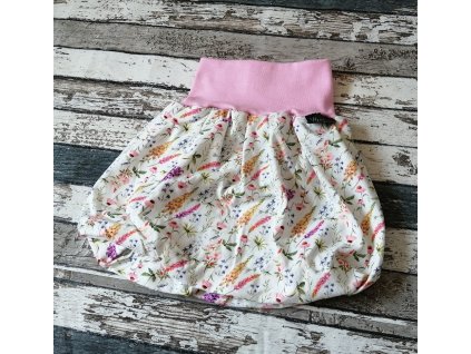 Balónová sukně Yháček, letní louka