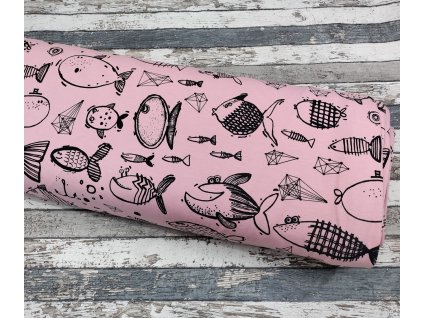 Teplákovina, Ryby na starorůžové