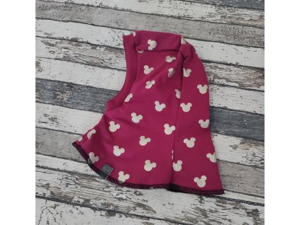 Kukla Yháček NEW, merino, Myšák zlaté hlavy na ostružinové