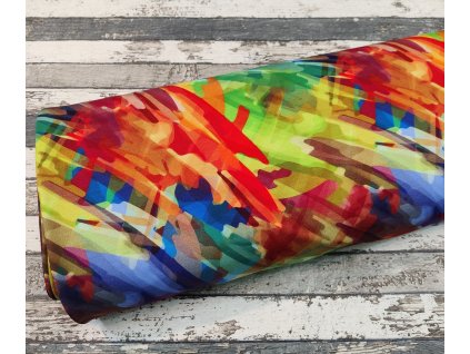 Teplákovina, barevná malba