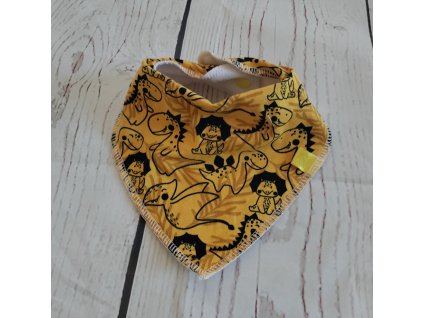 Slintáček s nákrčníkem Yháček, dinošci na hořčicové