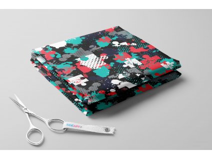 Softshell zimní, puzzle