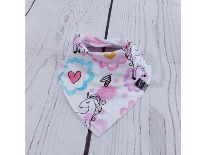 Slintáček s nákrčníkem Yháček, Jednorožci a srdíčka