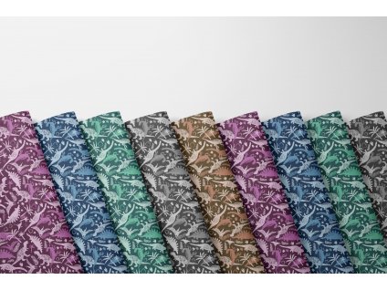 Softshell zimní, Dinosauři a stopy