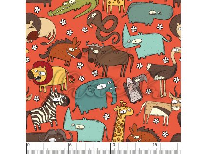 YH2021 6 červena vod pravítko