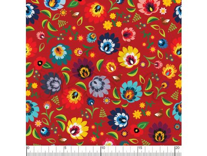 YH2021 88 červena vod pravítko