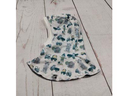 Kukla Yháček NEW, merino, Traktory na farmě, DOPRODEJ