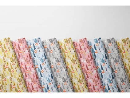 Softshell zimní, Liška a zajíc v lese