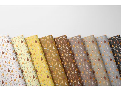 Softshell zimní, Zvířátka a lesní plody