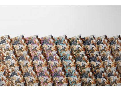 Softshell zimní, Koně