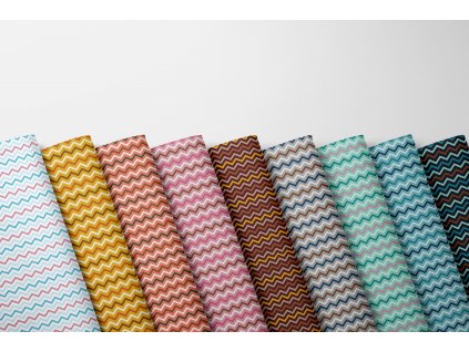 Softshell s beránkem, Cik cak barevný