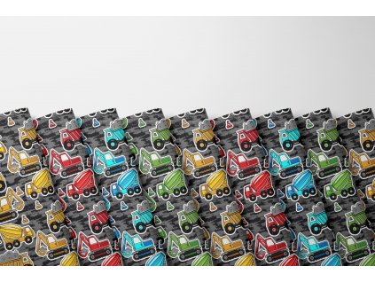 Softshell s beránkem, Stavební stroje