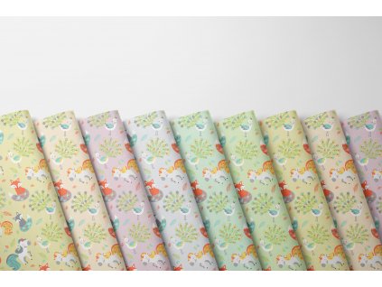 Softshell s beránkem, Lišky, jednorožci a pávi