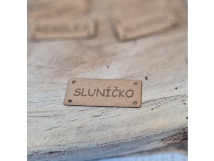 Štítek Snappap, SLUNÍČKO