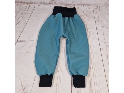 Softshellové kalhoty s beránkem Yháček, dusty mint