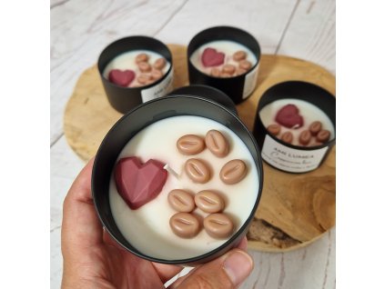 Sójová svíčka AMI LUMEA, Cappuccino love