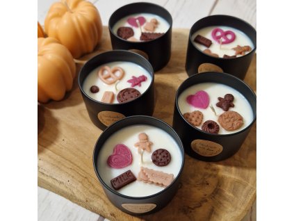 Sójová svíčka AMI LUMEA, Perníček v dóze