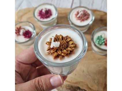 Sójová svíčka AMI LUMEA, Slunečnice zlatá