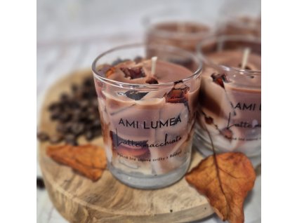 Sójová svíčka AMI LUMEA, Latte macchiatto