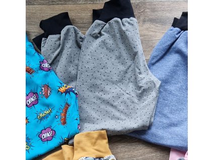 Rostoucí tepláčky Yháček, Rozsypaný puntík, vel. 122