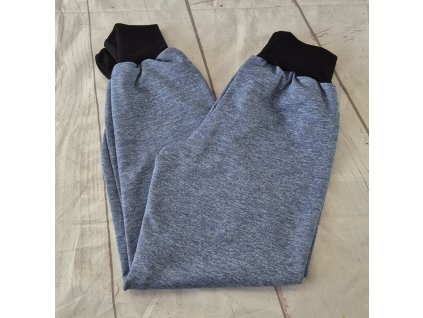 Rostoucí tepláčky Yháček, Modrý melír, vel. 122