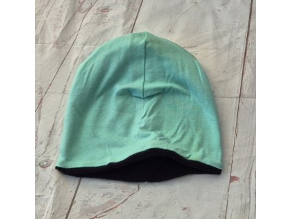 Šmoulí čepička Yháček, mentol, flís