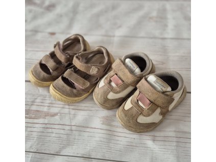 BAZAR, 2x barefoot botičky, vel. 22