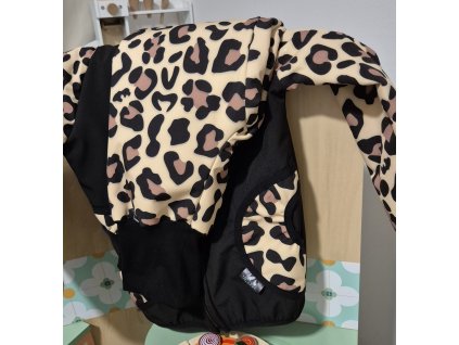 Softshellové kalhoty Yháček, letní, Leopard