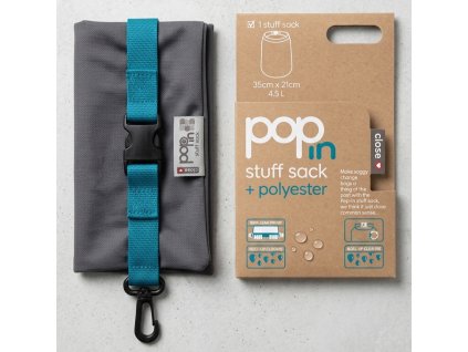 Stuff sack Closeparrent, grey