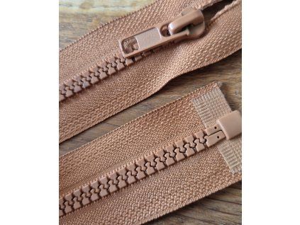 Zip karamelový, 95 cm