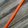 Šňůra plochá, neon oranžová, 8 mm