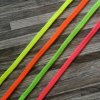 Šňůra plochá, neon oranžová, 8 mm