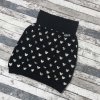 Sukně dámská Yháček, máma, myšák zlaté hlavy na černé