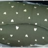 srdíčka na khaki