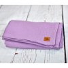 Mušelínová deka Yháček, purple