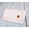 Mušelínová deka Yháček, soft pink
