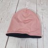 Šmoulí čepička Yháček, Starorůžová, flís